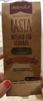 Pasta integral con verduras