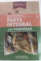 Pasta integral con verduras
