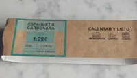 Espaguetis Carbonara