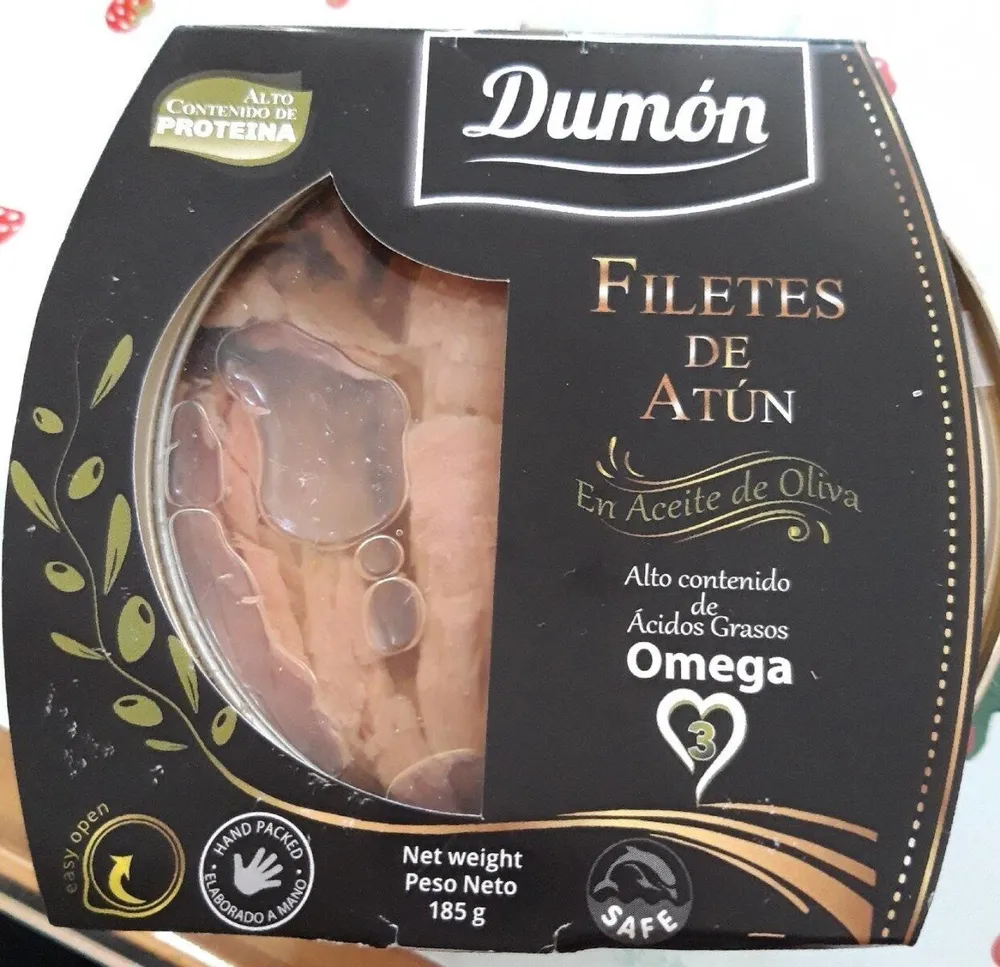 Filetes de atún en aceite