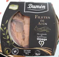Filetes de atún en aceite
