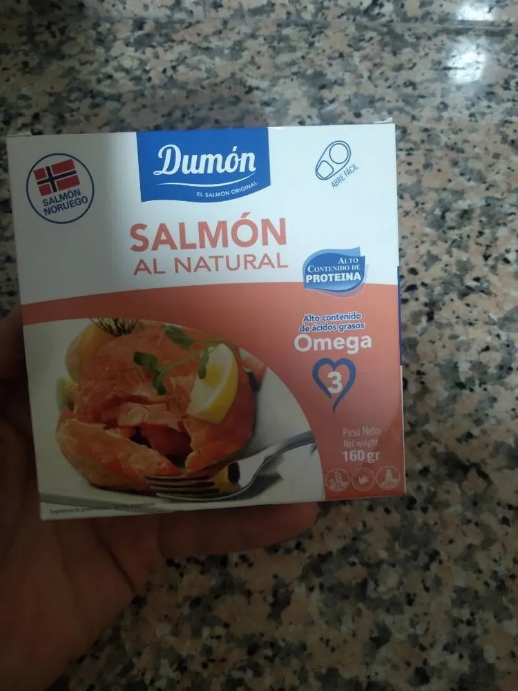 Salmón al natural
