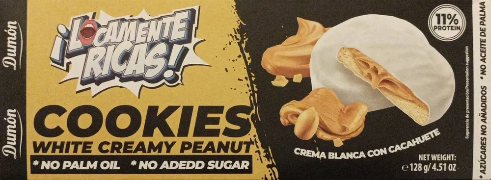 Cookies White creamy peanut