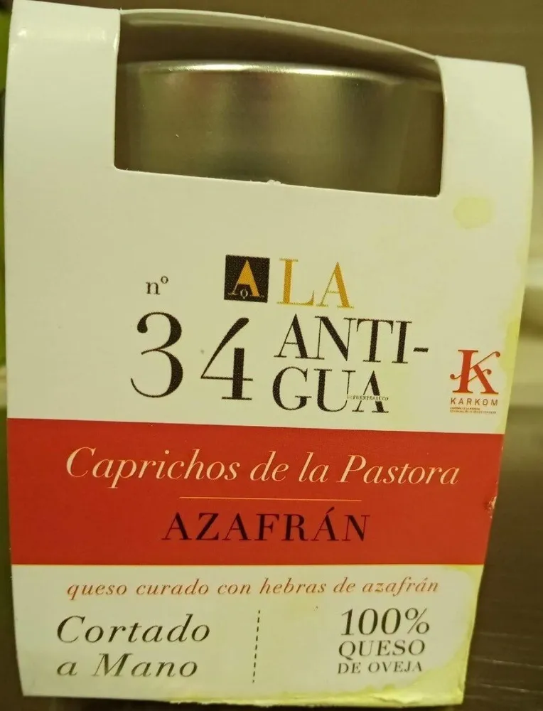 Caprichos de la Pastora.  azafrán.