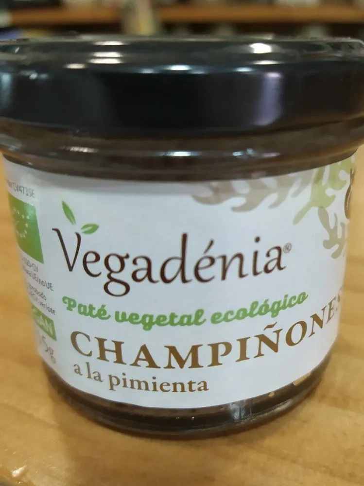 Pate vegetal champiñones a la pimienta ECO