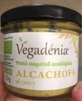 Pate ecológico de alcachofa al curry