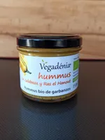 Hummus bio con calabaza y Ras el Hanout