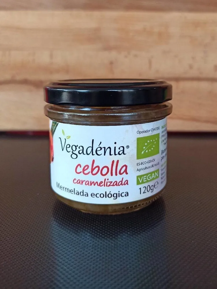 Mermelada ecológica de cebolla caramelizada