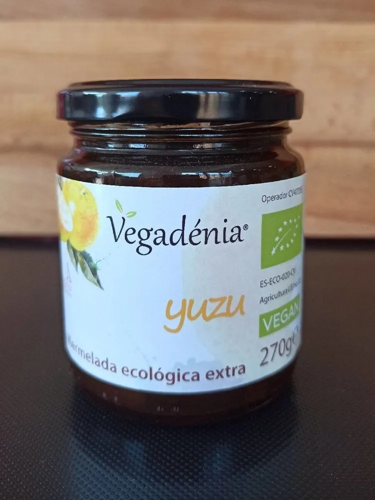 Mermelada ecológica de yuzu