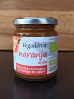 Mermelada ecológica de naranja dulce con sirope de agave