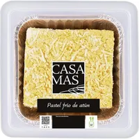 Pastel frío de atún