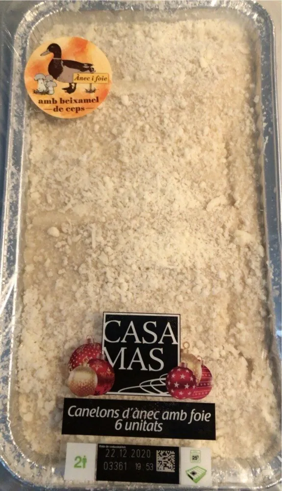 Canelons d’anec amb foia