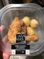 Pollo al horno con patatas
