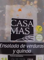 Ensalada de verduras y quinoa