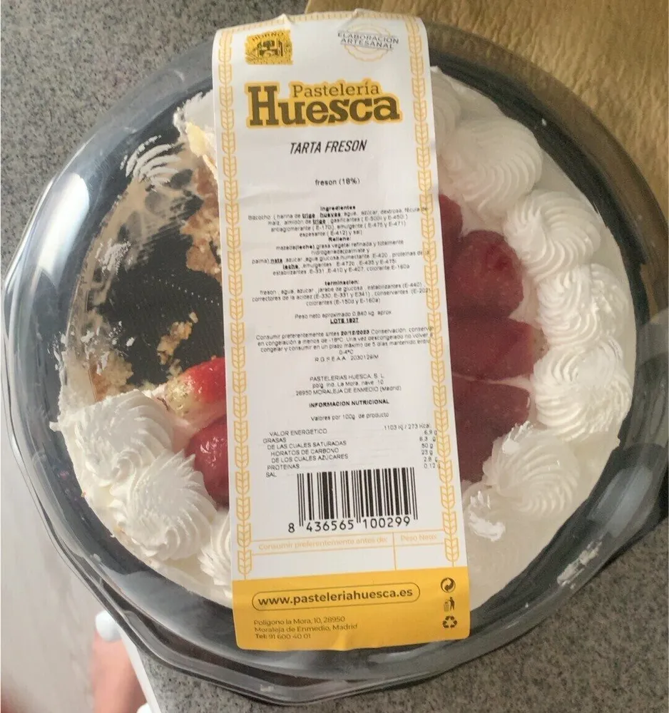 Tarta fresón