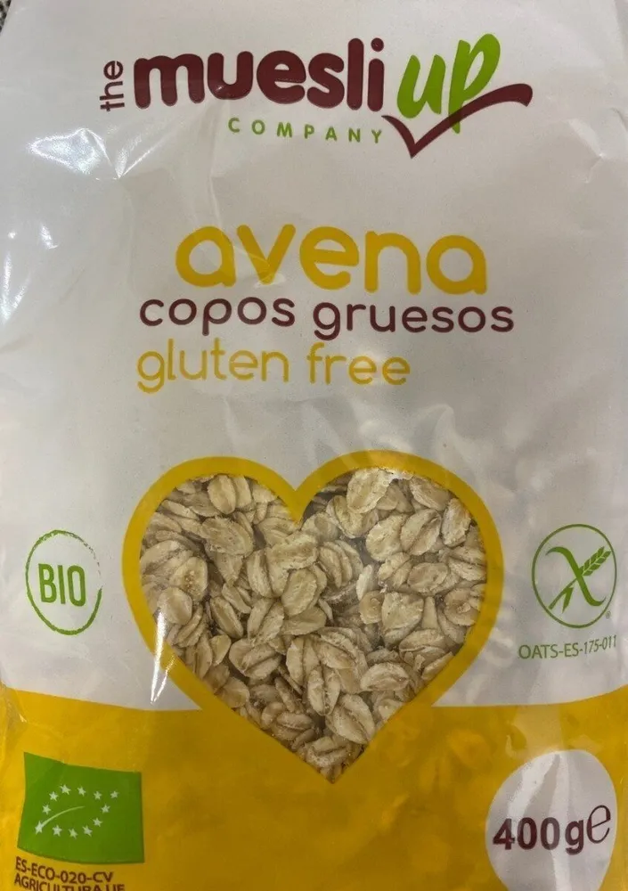 Avena copos gruesos sin gluten