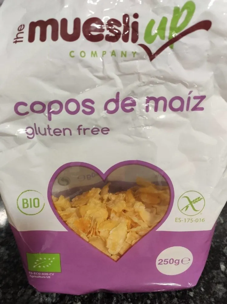 Copos de maíz gluten free
