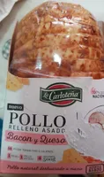 Pollo relleno asado