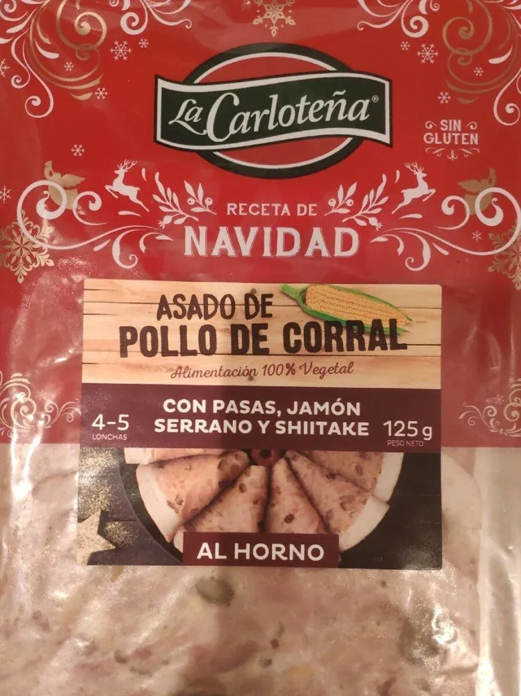 Asado pollo de corral