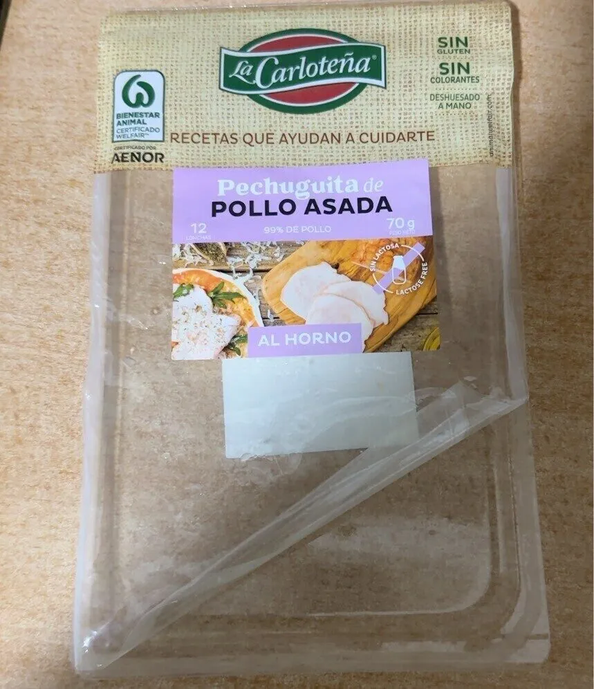 Pechuguita de pollo asada al horno