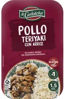 Pollo teriyaki con arroz