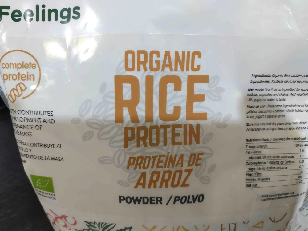 Organic Rice Protein