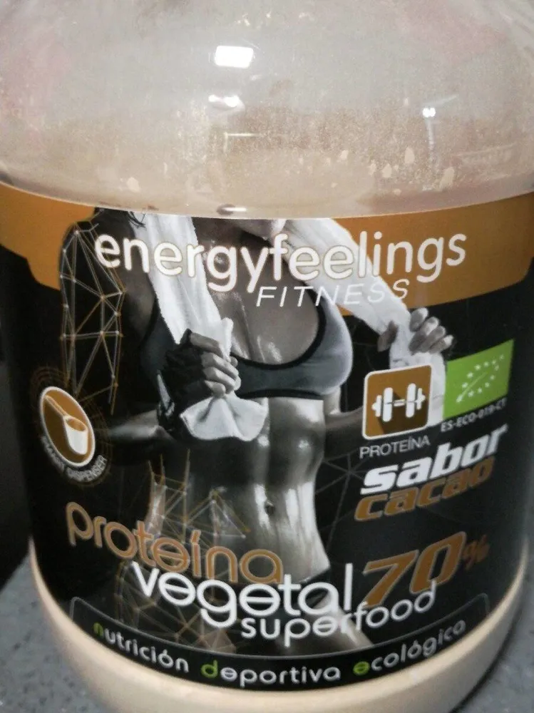 Proteina vegetal 70% sabor cacao