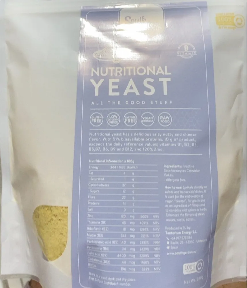 Nutritional yeast