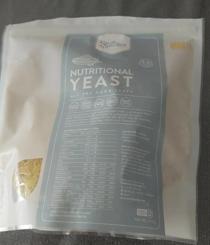 Nutritional yeast