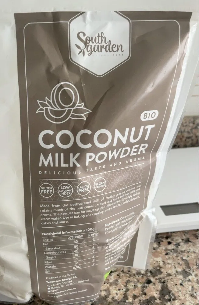 Coconut milk powder