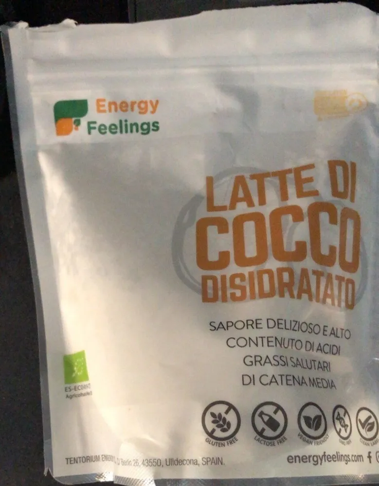 Latte di Cocco disidratato