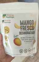 Mango fresco deshidratado