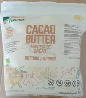 Cacao butter buttons