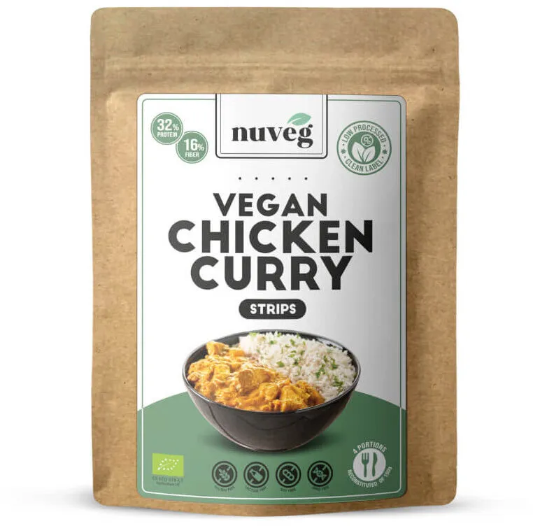 Vegan Strips Chicken Curry
