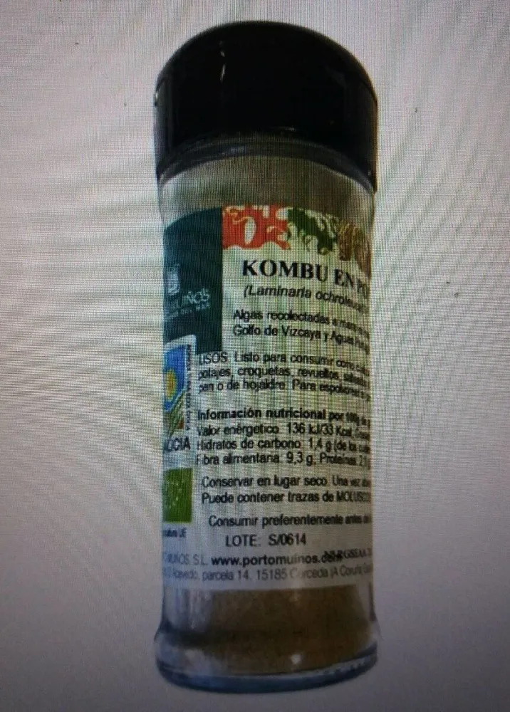 Kombu en polvo