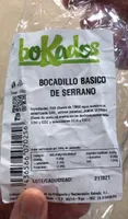 Bocadillo Basico de Serrano