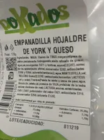 Empanadilla Hojaldre York y Queso