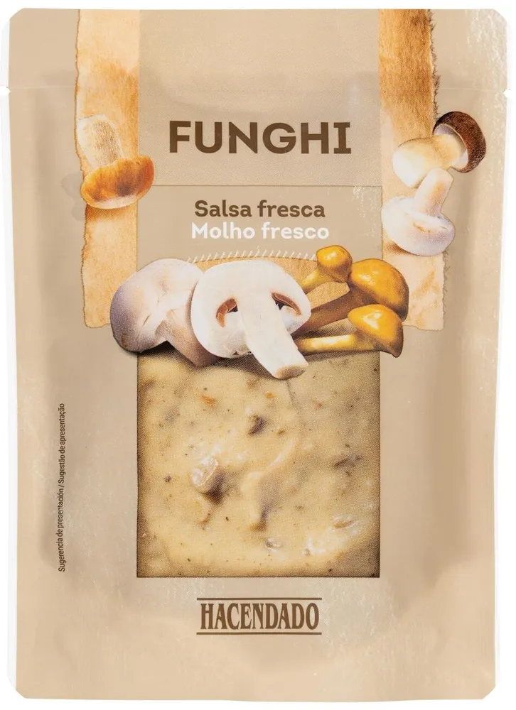 Salsa fresca setas
