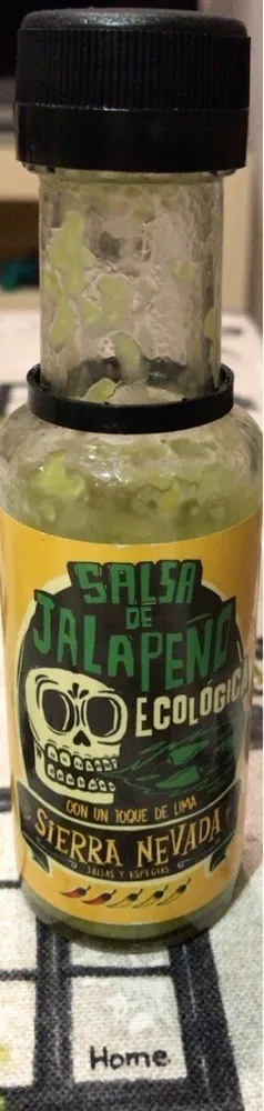 Salsa de jalapeños ecologica