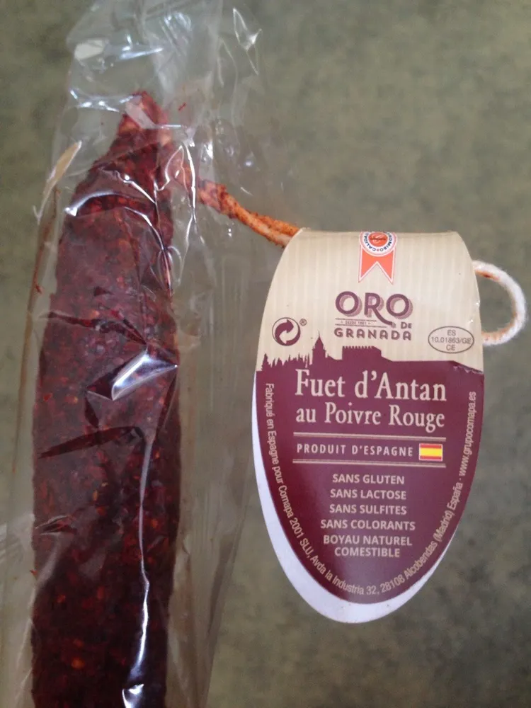 Fuet d'Antan au Poivre Rouge