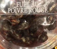 Fuet au poivre rouge