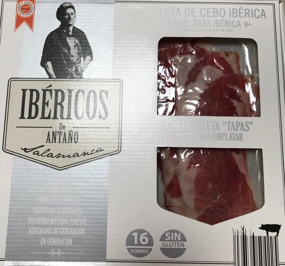 Paleta de cebo iberica