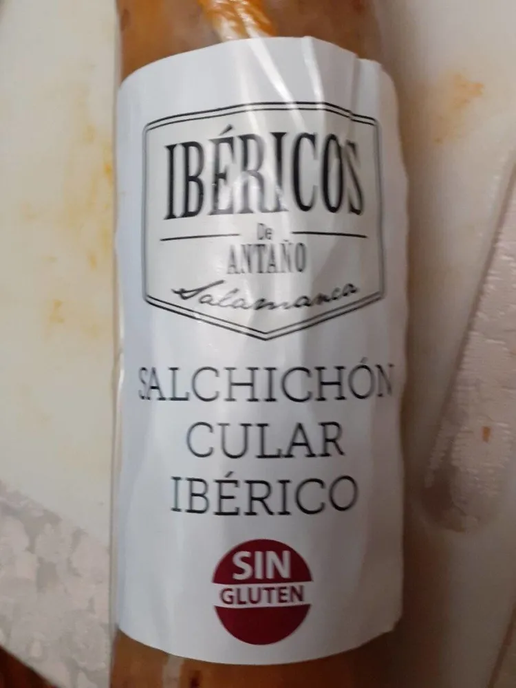 Salchichón cular ibérico