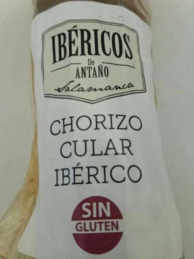 Chorizo cular ibérico Salamanca