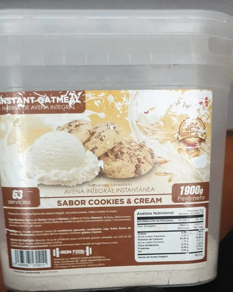 Instante oatmeal