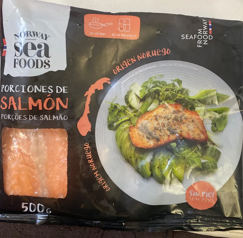 PORCIONES DE SALMÓN