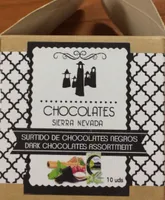 surtido chocolates negros