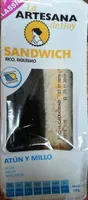 Sándwich atún y millo