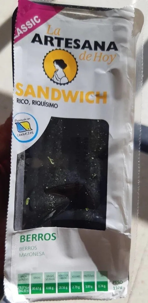 Sándwich Berros