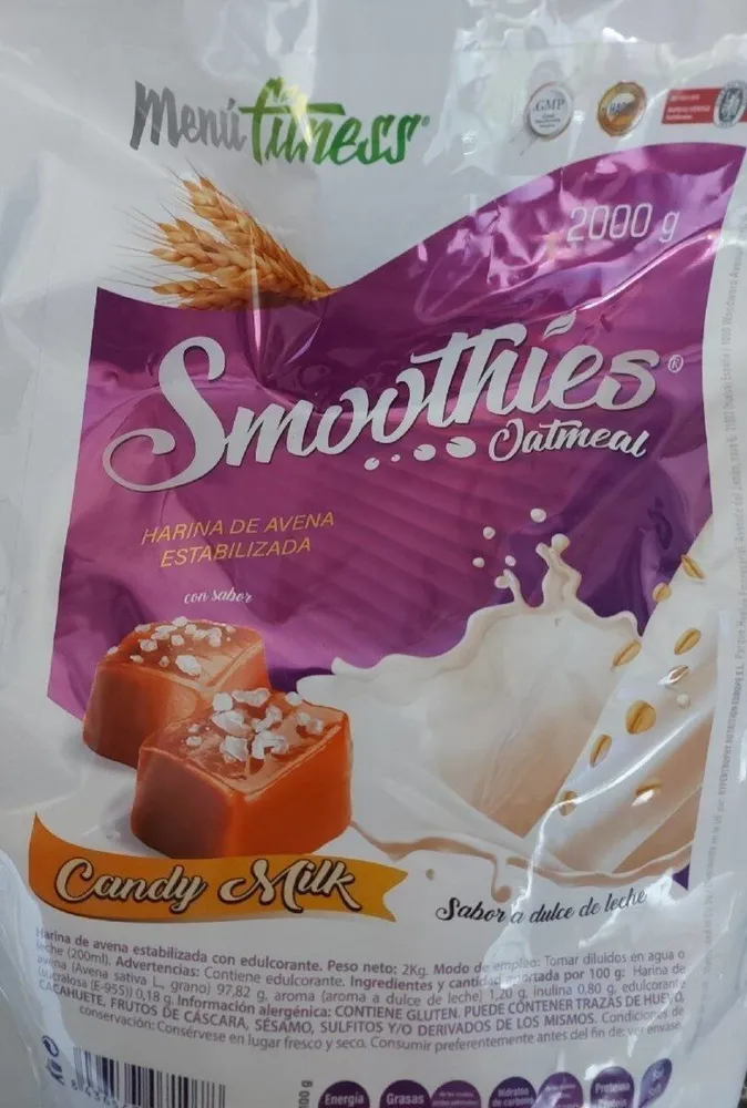 Smoothies Oatmeal Candy Milk